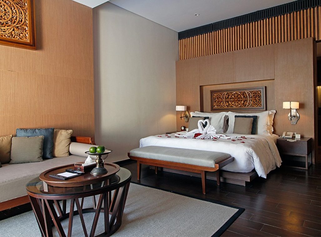 Beachfront Private Suite - Bedroom