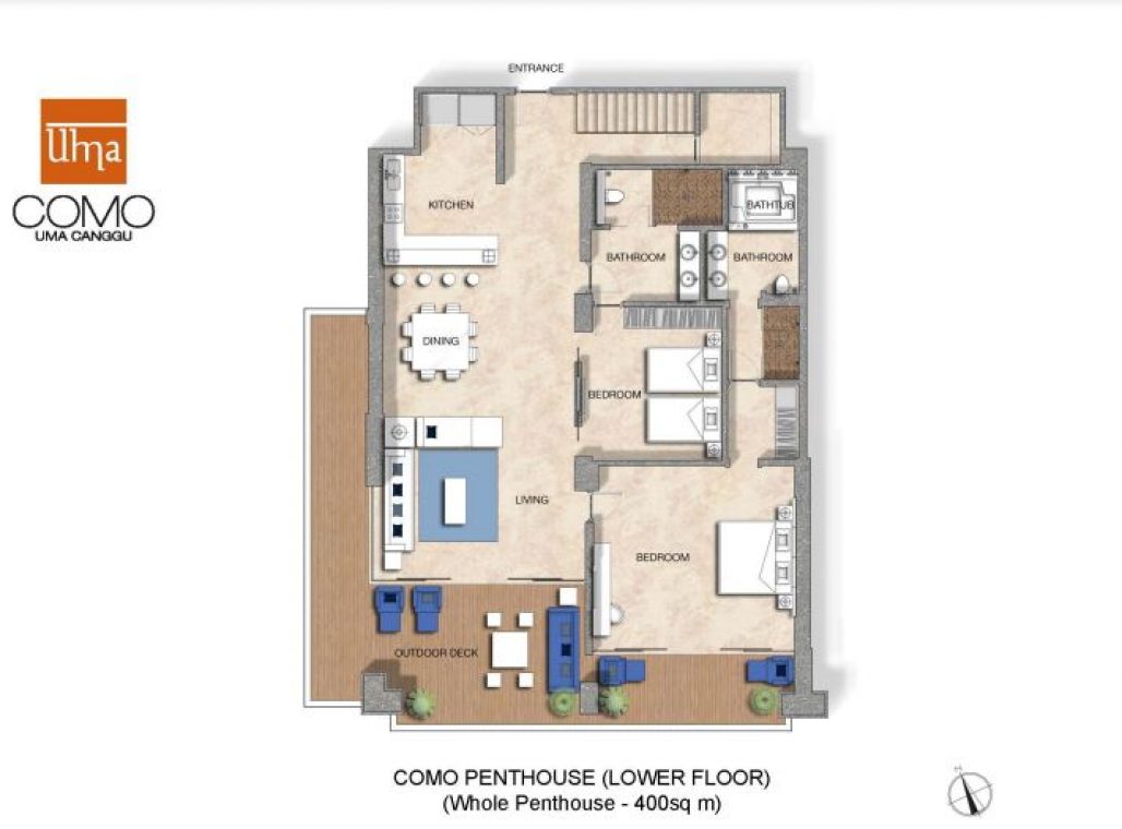 Como Penthouse -Floorplan