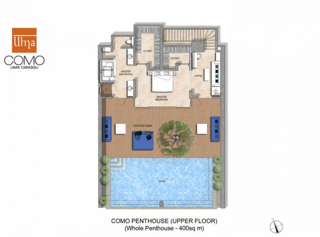 Como Penthouse - Floorplan