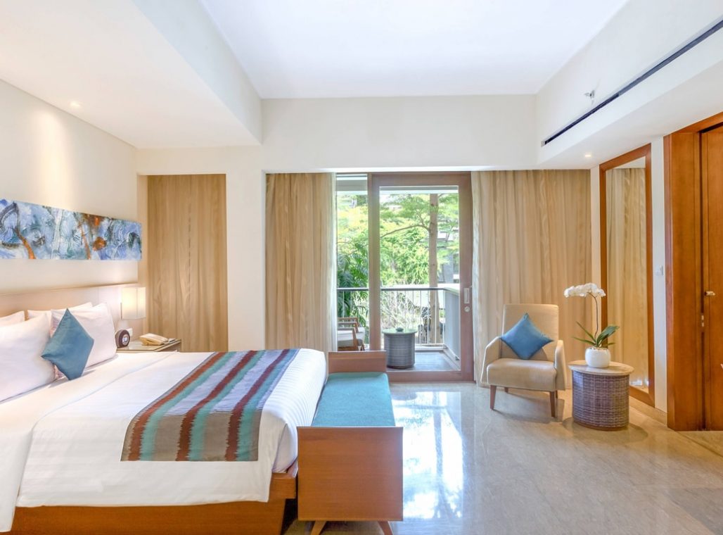 Larger Guest Room Balcony -Bedroom