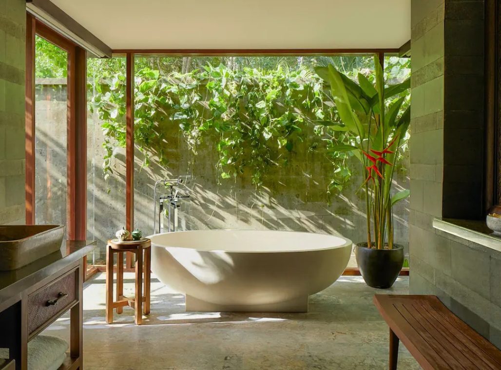 One Bedroom Garden Villa - Bathtub