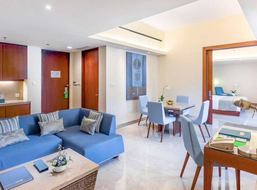 One Bedroom Suite - Living Area