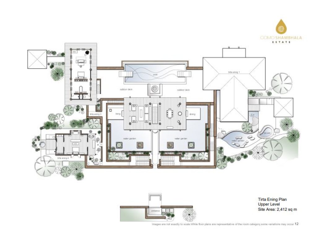 Three Bedroom Pool Villa -Floorplan