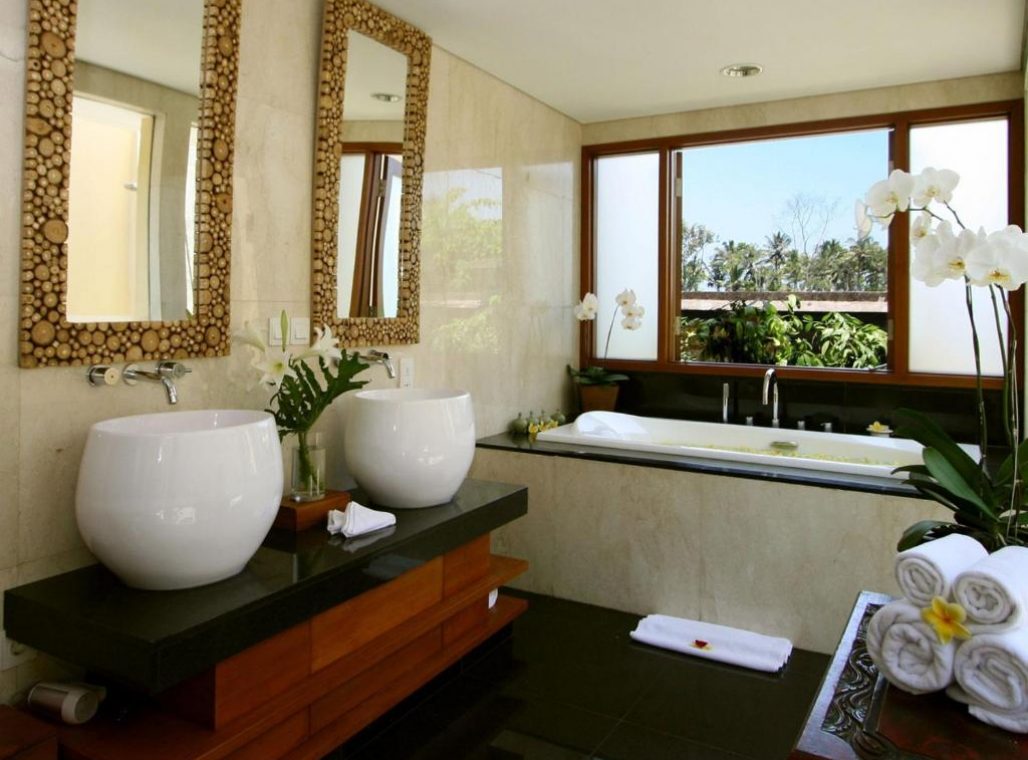 Three Bedroom Presidential Villa - Bathtub