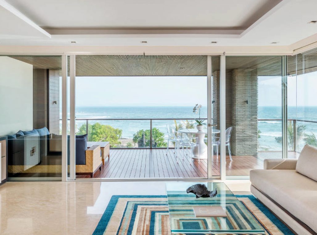 Two Bedroom Seaview Residence -Living Room