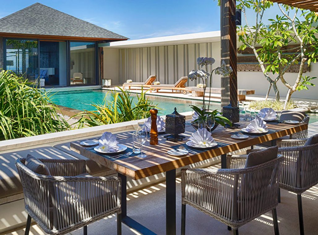 Villa Hamsa - Outdoor Dining Area