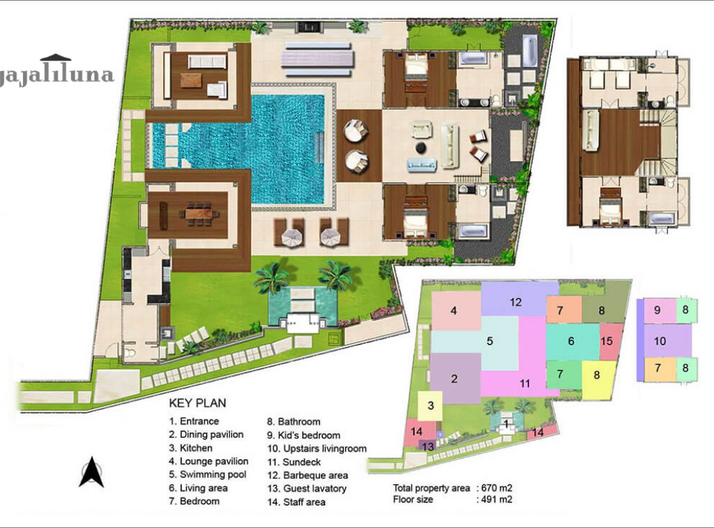 Villa Jajaliluna - Floorplan