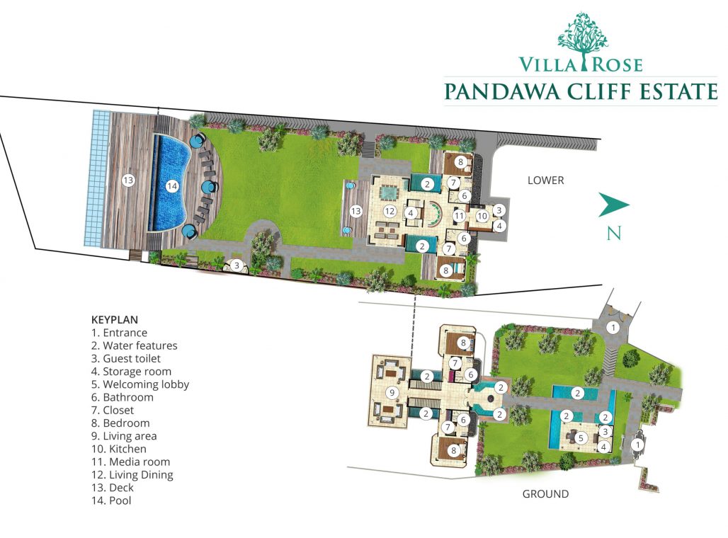 Villa Rose - Floorplan